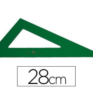 CARTABON FABER CASTELL 28 CM PLASTICO VERDE